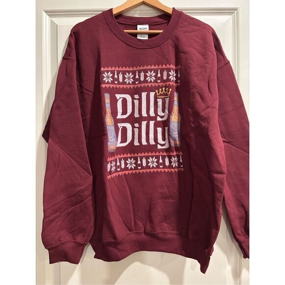 Dilly Dilly Bud Light Sweatshirt size Large - Picture 1 of 2